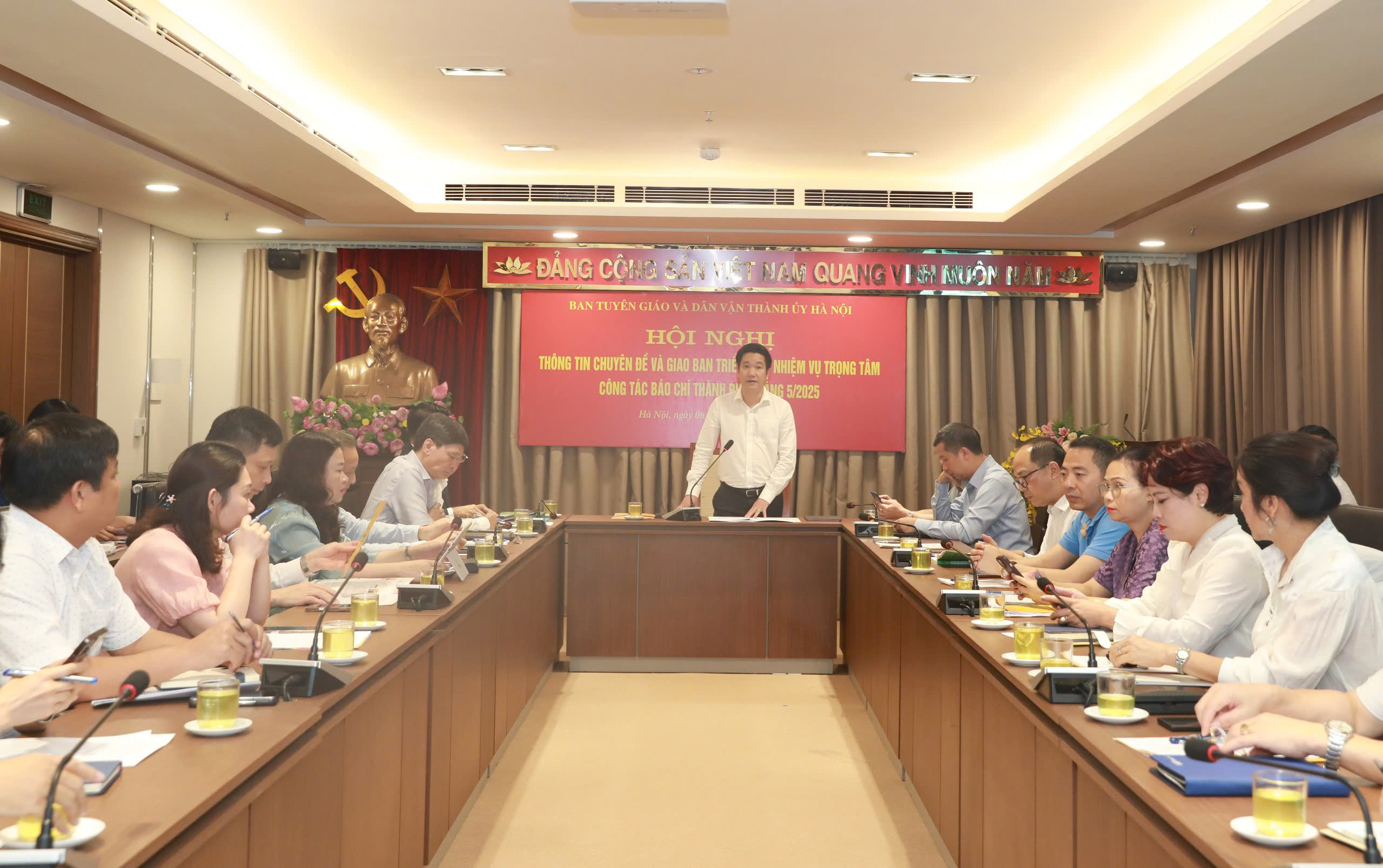 Những nhiệm vụ tuyên truyền trọng tâm trong tháng 5 của các cơ quan báo chí Hà Nội - ảnh 1