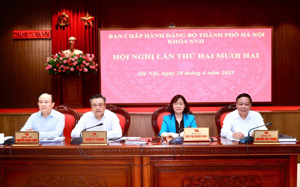 Thành ủy Hà Nội kiện toàn nhân sự 3 tiểu ban chuẩn bị phục vụ Đại hội lần thứ XVIII Đảng bộ thành phố - ảnh 1