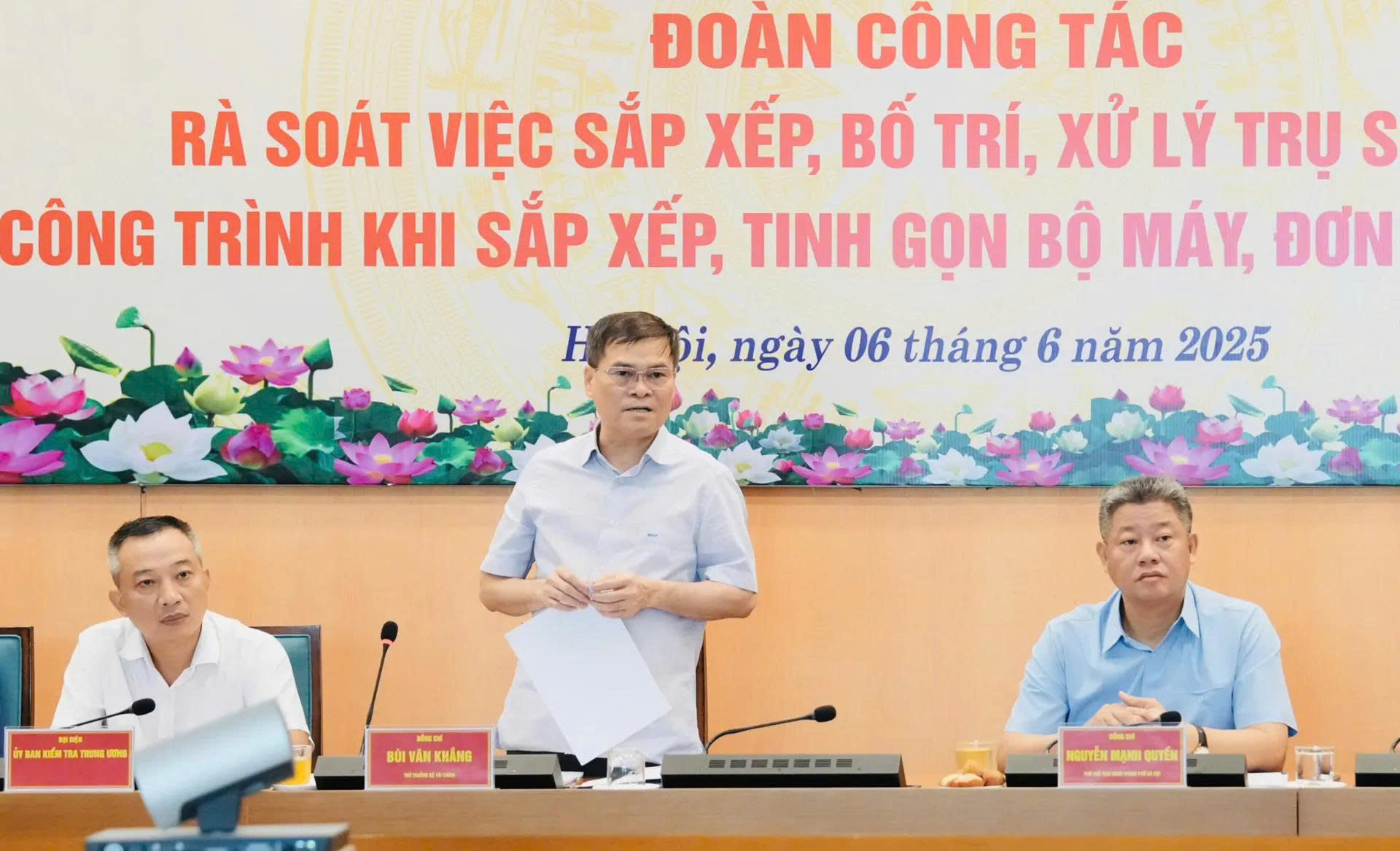 Hà Nội sẵn sàng bố trí đủ trụ sở để các bộ, ngành làm việc sau sắp xếp - ảnh 1