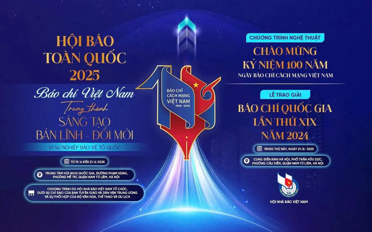  Ngày mai (19/6) khai mạc Hội báo toàn quốc năm 2025 - ảnh 1