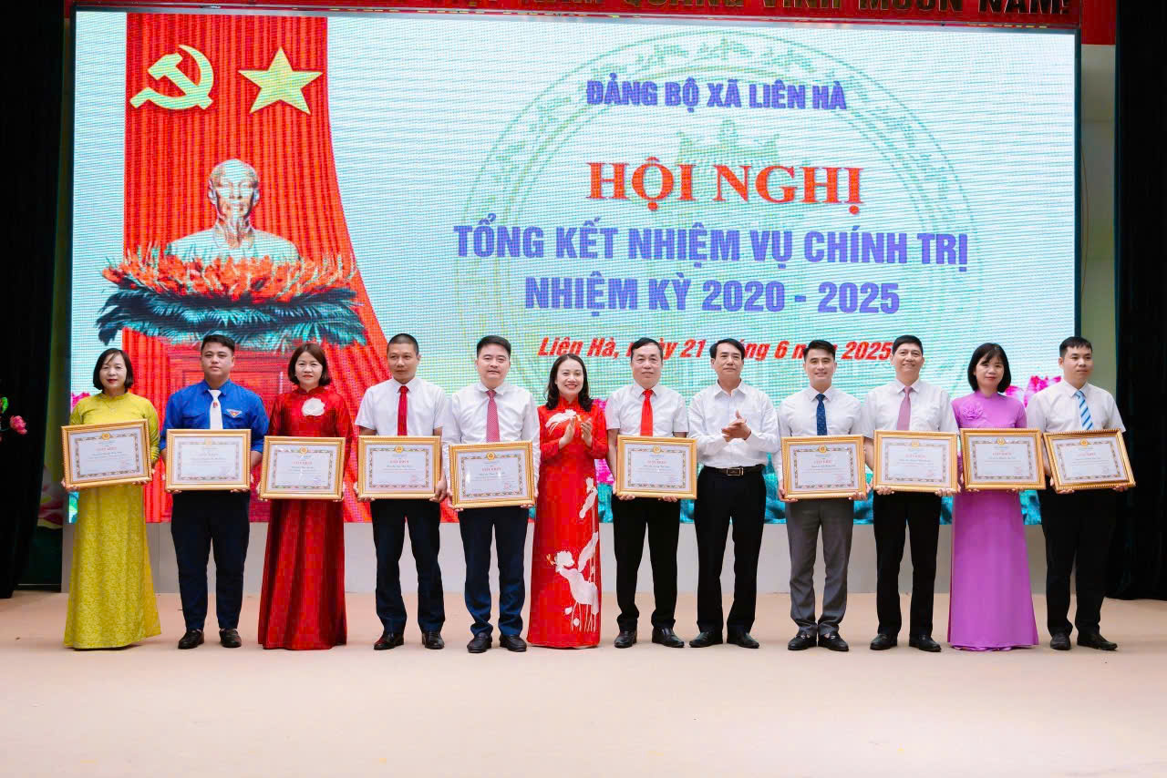 Đảng bộ xã Liên Hà phát huy tốt vai trò lãnh đạo, chỉ đạo, hoàn thành vượt mức nhiều chỉ tiêu Nghị quyết Đại hội - ảnh 1