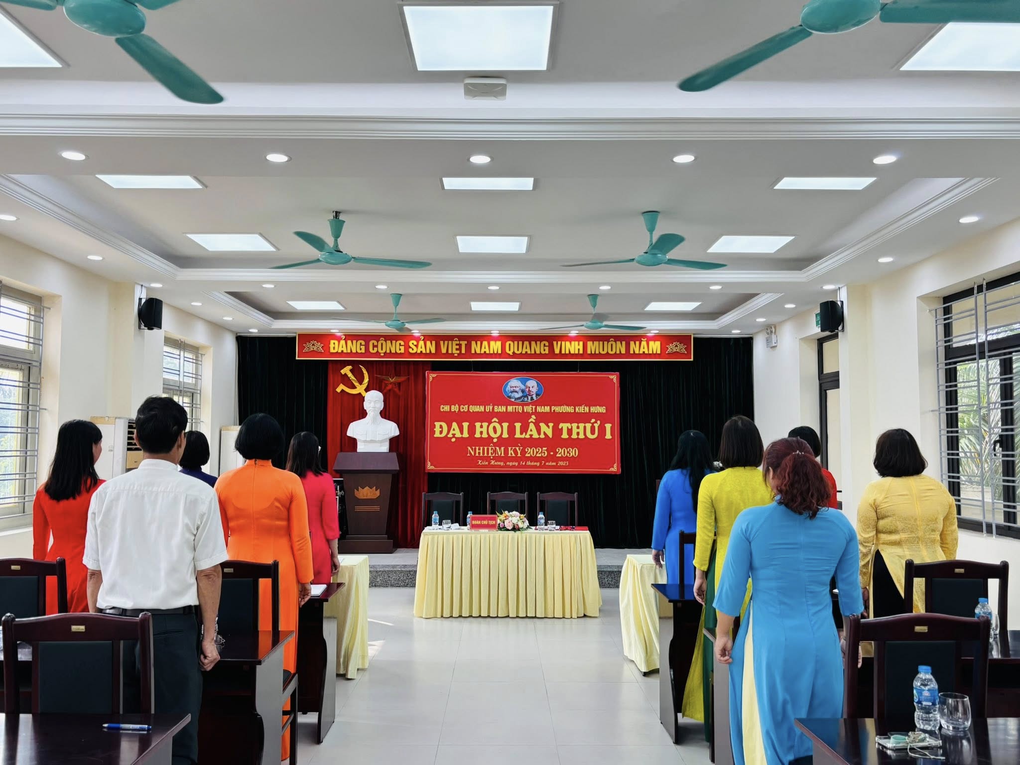 Đại hội Chi bộ Cơ quan UBMTTQ Việt Nam phường Kiến Hưng lần thứ I, nhiệm kỳ 2025-2030 thành công rực rỡ - ảnh 2