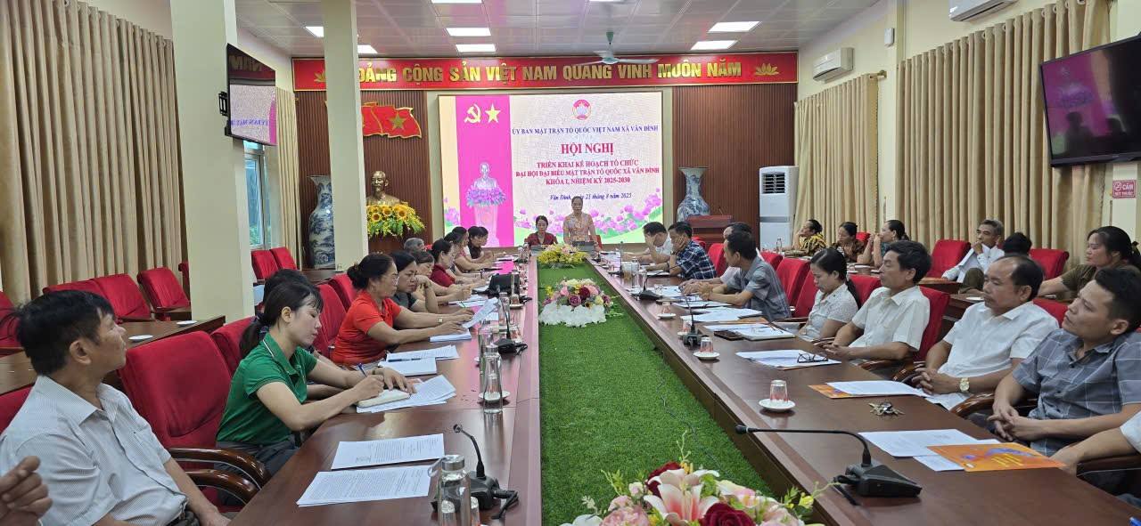 Nhiều địa phương tổ chức hội nghị triển khai kế hoạch tổ chức Đại hội đại biểu MTTQ Việt Nam xã lần thứ I - ảnh 1