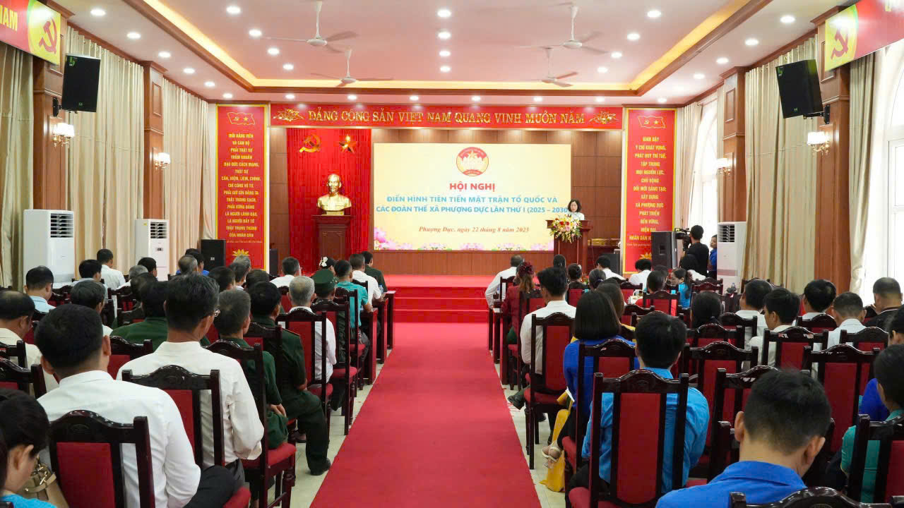 Xã Phượng Dực tổ chức Hội nghị Điển hình tiên tiến MTTQ và các tổ chức Chính trị - Xã hội lần thứ nhất - ảnh 2
