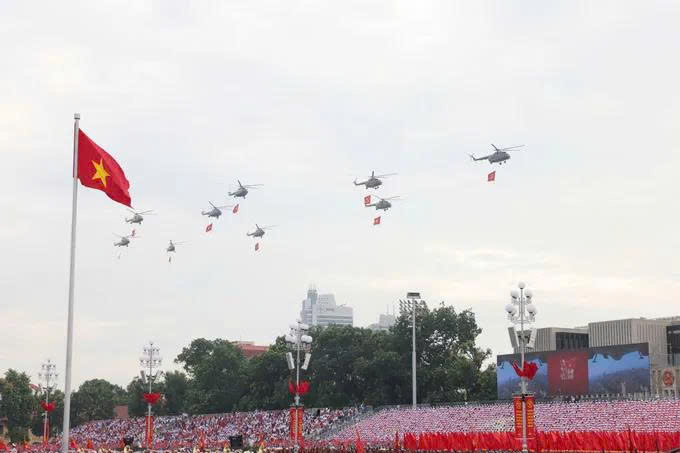 Đặc sắc Lễ Tổng duyệt chương trình diễu binh, diễu hành kỷ niệm 80 năm Quốc khánh 2/9 - ảnh 3