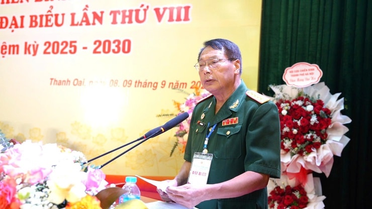 Đại hội đại biểu Hội Cựu chiến binh xã Thanh Oai lần thứ VIII, nhiệm kỳ 2025-2030 thành công tốt đẹp - ảnh 2
