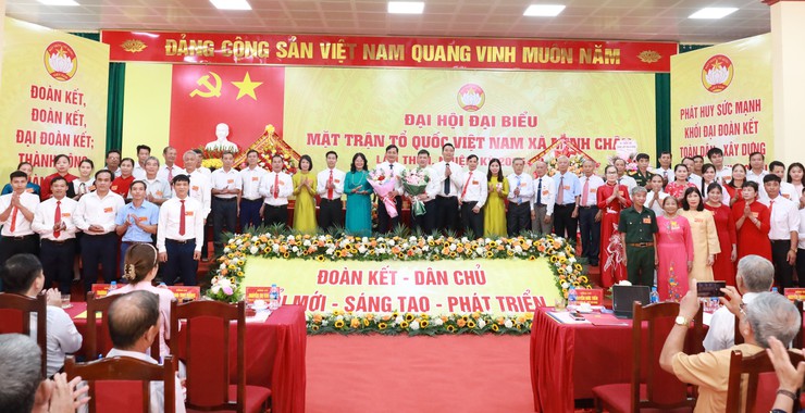Uỷ ban MTTQ Việt Nam xã Minh Châu: “Đoàn kết - Dân chủ - Đổi mới - Sáng tạo - Phát triển“ - ảnh 3