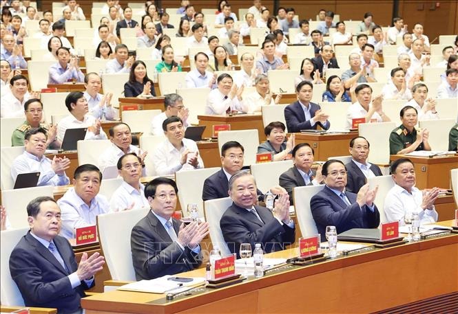 Hơn 11.000 điểm cầu trên cả nước quán triệt, triển khai 4 nghị quyết chiến lược của Bộ Chính trị - ảnh 1