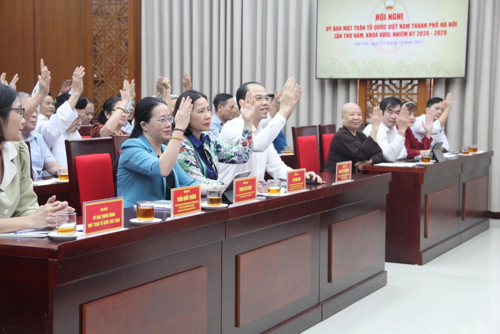 Ủy ban MTTQ Việt Nam TP Hà Nội khóa XVIII dự kiến có 126 Ủy viên, giảm 19 vị so với nhiệm kỳ 2024-2029 - ảnh 2