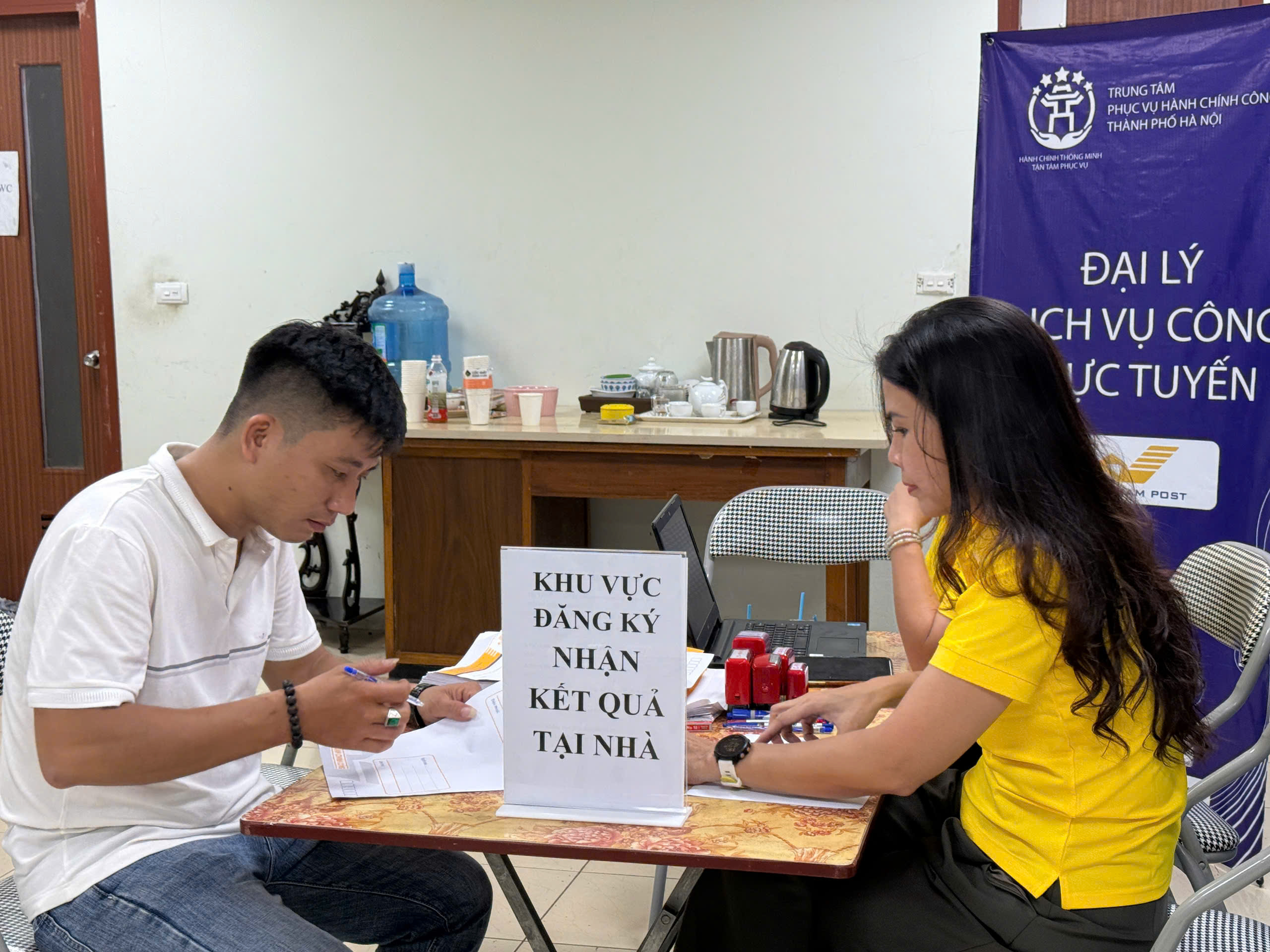 Từ 10/10, người dân có thể đến điểm phục vụ tại chung cư đang sinh sống để làm hồ sơ đất đai - ảnh 2