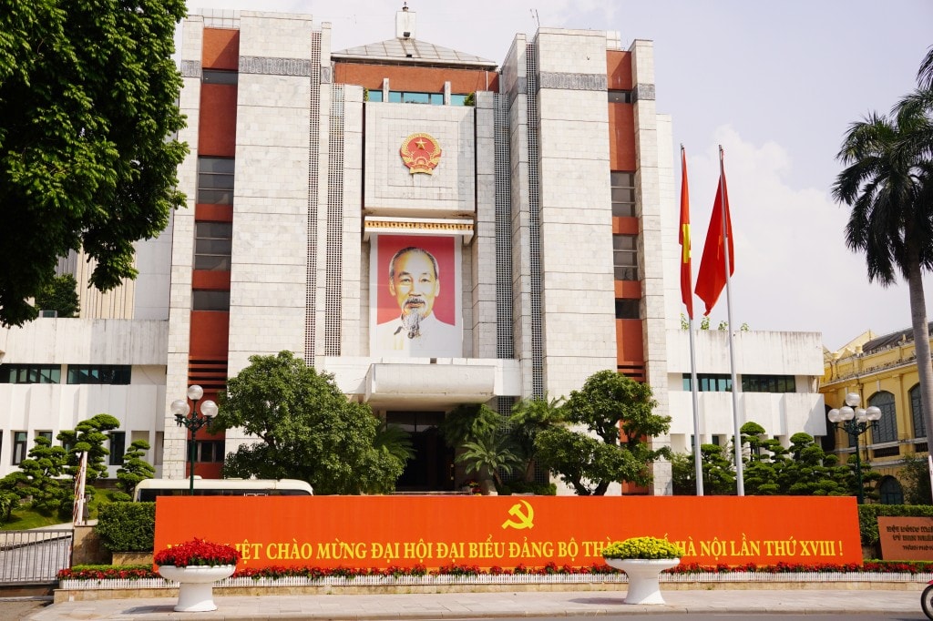 Chiều 15/10, Đại hội đại biểu Đảng bộ thành phố Hà Nội lần thứ XVIII tiến hành phiên trù bị - ảnh 1