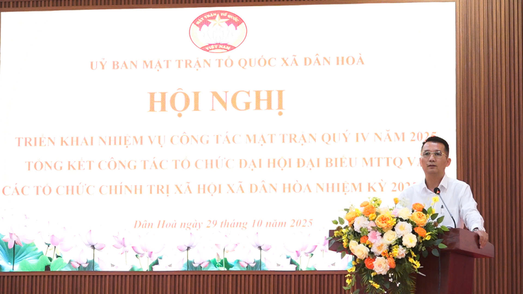 Xã Dân Hòa triển khai các kế hoạch trọng tâm công tác Mặt trận tháng 11/2025 - ảnh 3
