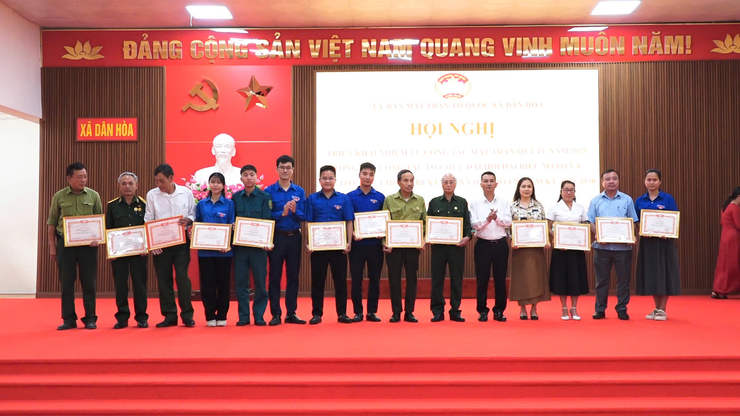 Xã Dân Hòa triển khai các kế hoạch trọng tâm công tác Mặt trận tháng 11/2025 - ảnh 7