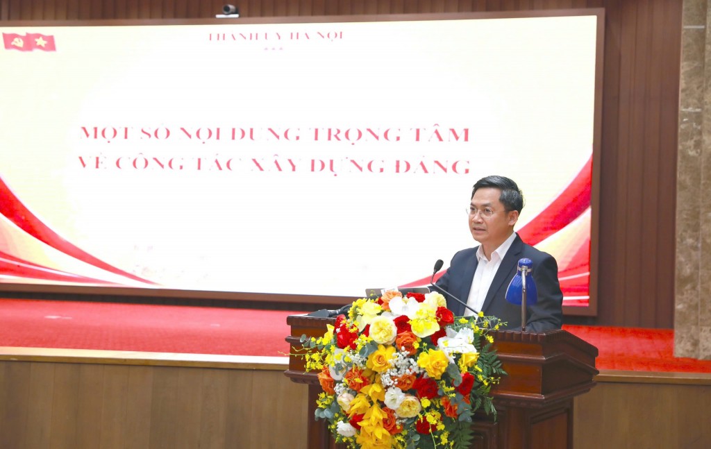 Xây dựng Đảng bộ Hà Nội gương mẫu tiên phong đột phá phát triển khoa học công nghệ đổi mới sáng tạo và chuyển đổi số - ảnh 1