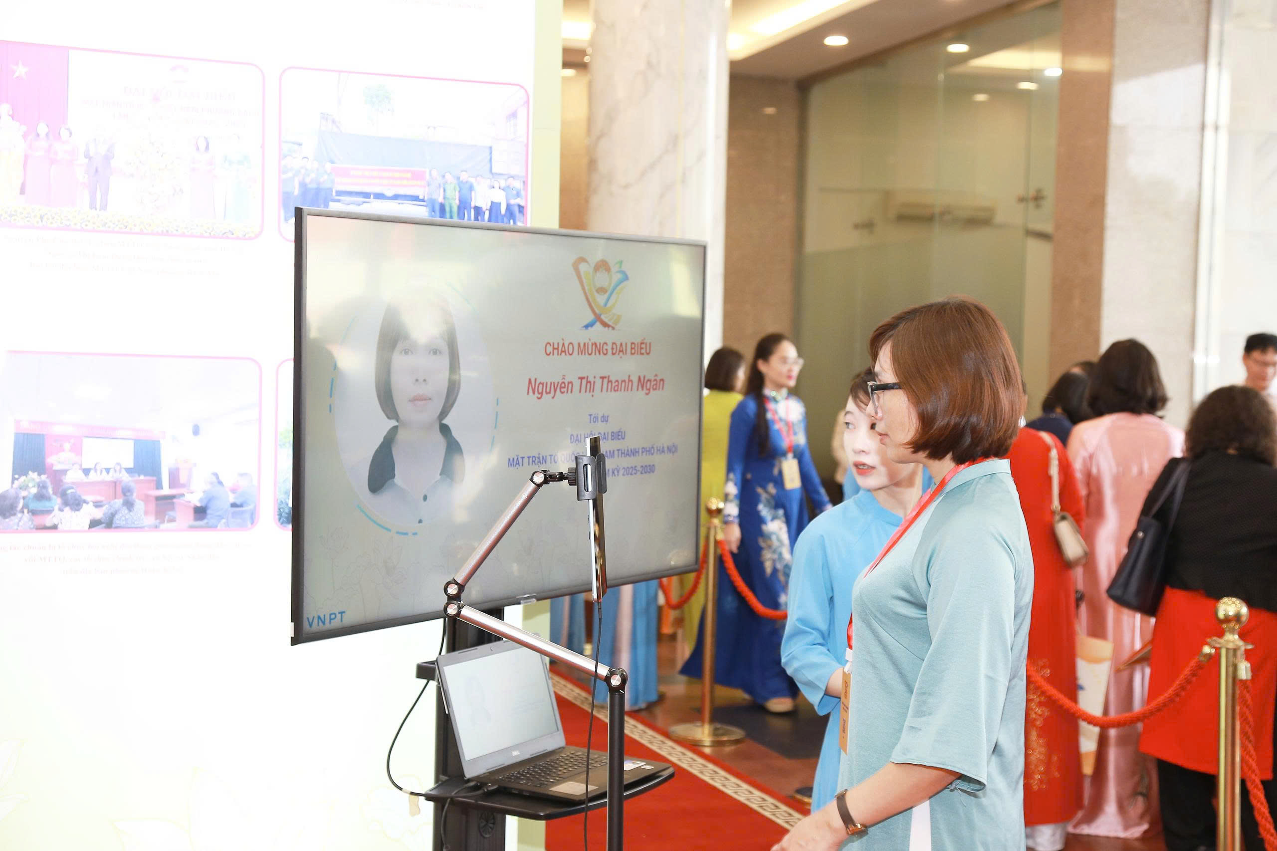 Ứng dụng công nghệ tại Đại hội đại biểu MTTQ Việt Nam TP Hà Nội - ảnh 2