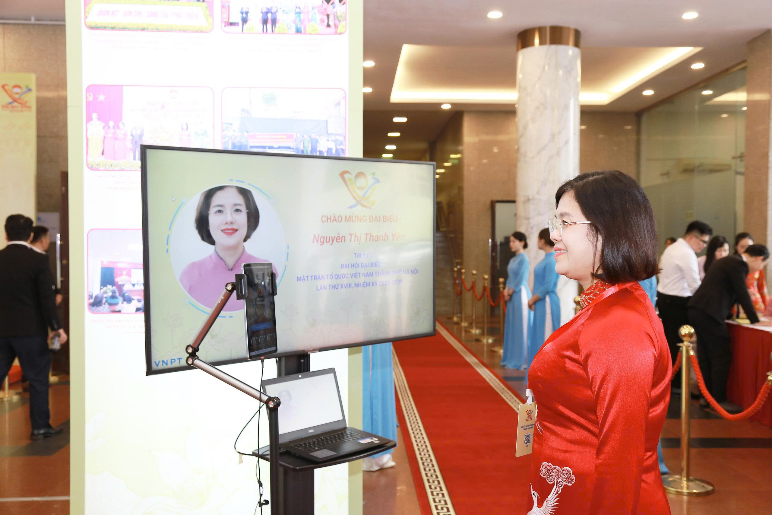 Ứng dụng công nghệ tại Đại hội đại biểu MTTQ Việt Nam TP Hà Nội - ảnh 5