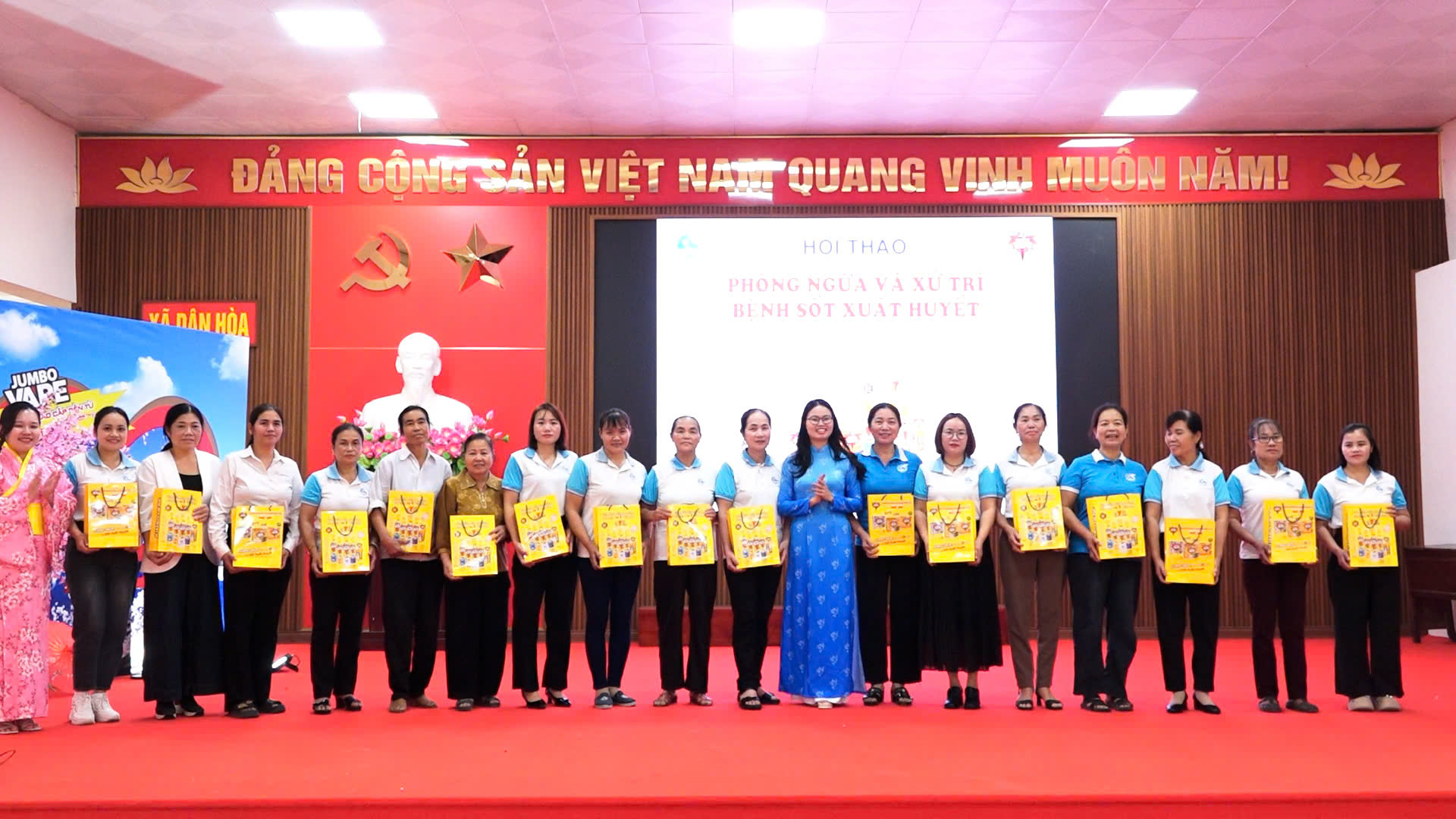 Xã Dân Hòa “Chung tay phòng chống sốt xuất huyết – Bảo vệ sức khỏe gia đình” - ảnh 3