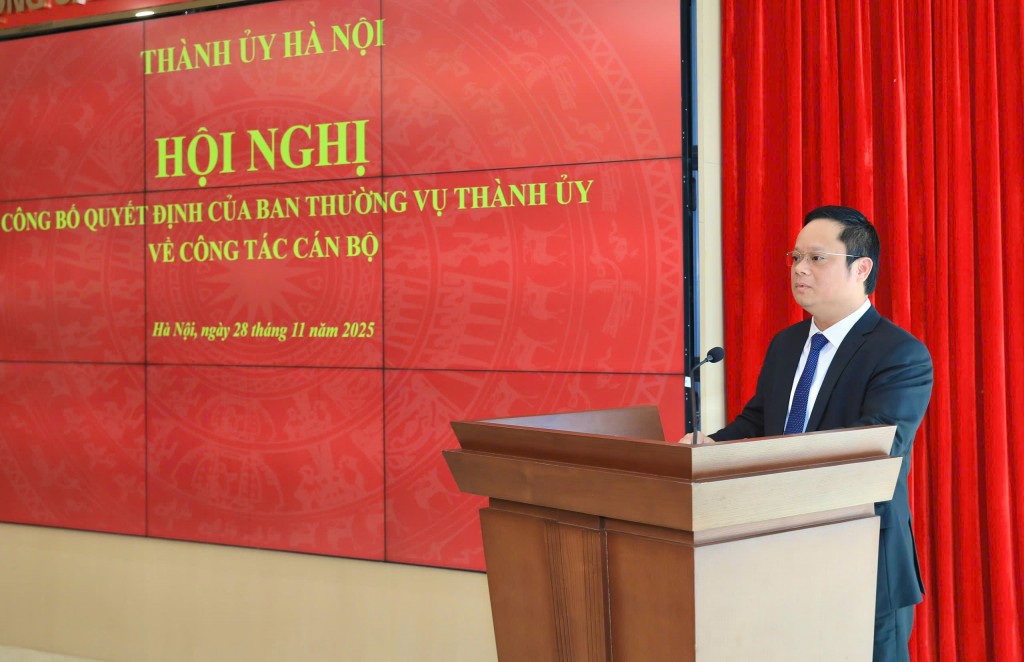 Phó Chủ nhiệm Văn phòng Quốc hội giữ chức vụ Phó Trưởng ban Ban Tuyên giáo và Dân vận Thành ủy Hà Nội - ảnh 3