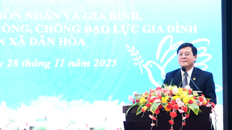 Hội LHPN xã Dân Hòa phối hợp tuyên truyền pháp luật cho cán bộ, hội viên phụ nữ  - ảnh 2