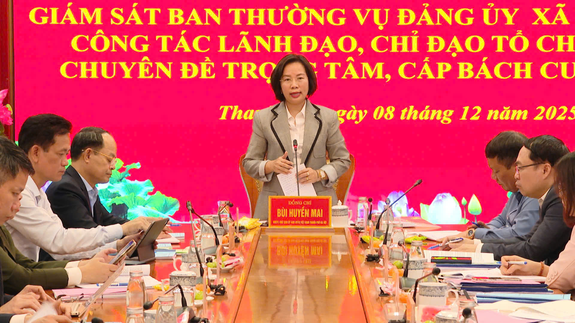 Xã Thanh Trì: Hướng tới xây dựng chính quyền phục vụ Nhân dân ngày càng tốt hơn - ảnh 3