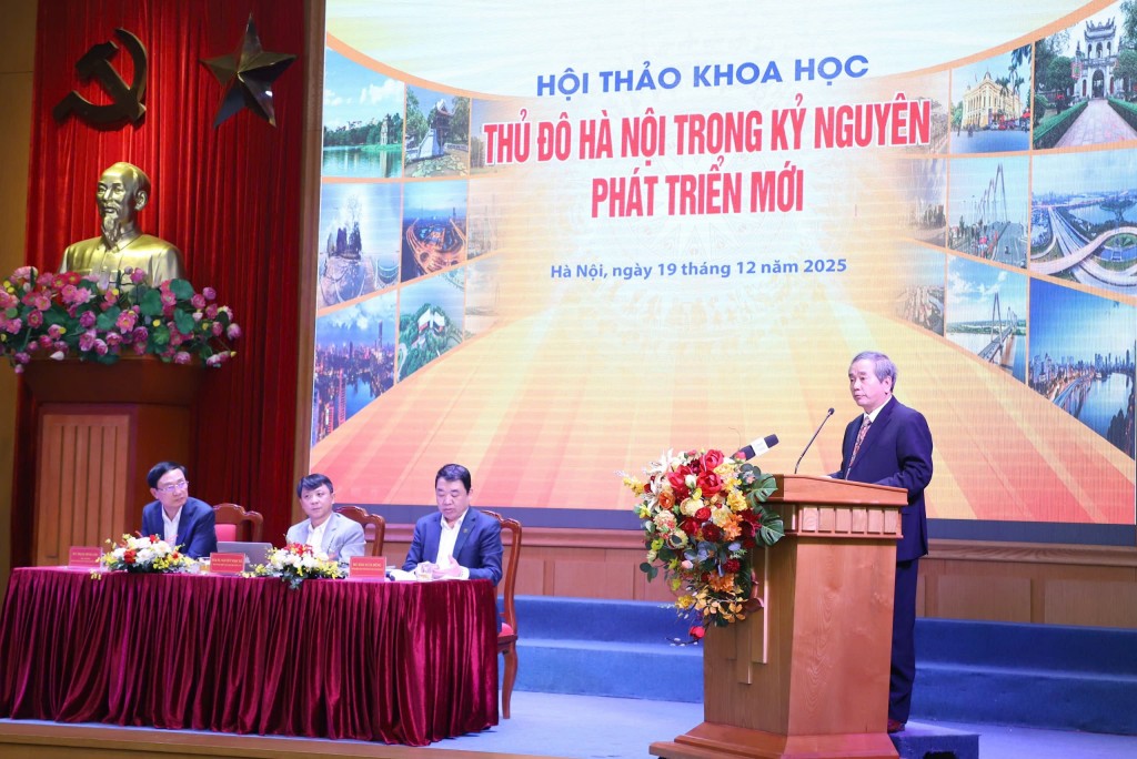 Giải pháp đưa Thủ đô Hà Nội phát triển nhanh, bền vững, xứng tầm vị trí đầu tàu trong giai đoạn phát triển mới của đất nước  ​ - ảnh 5