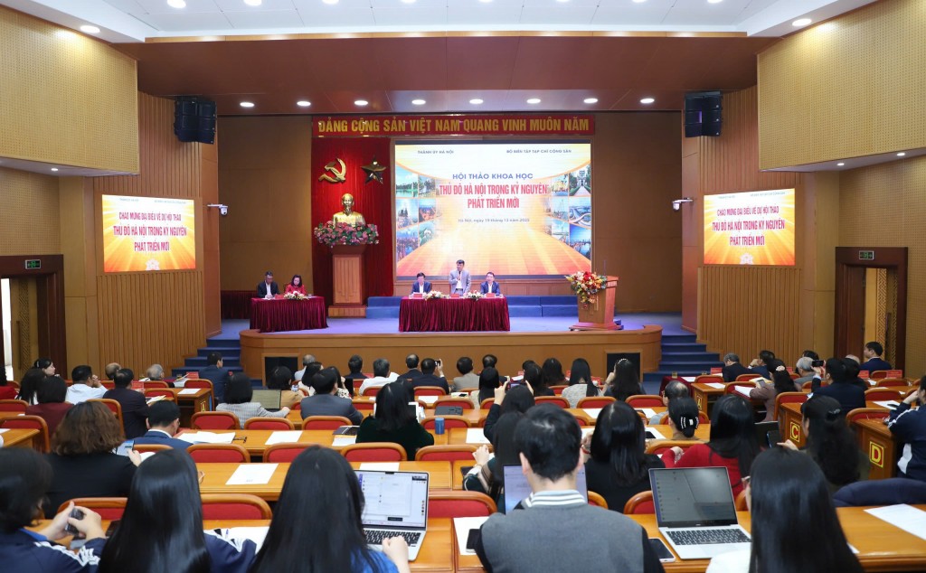 Giải pháp đưa Thủ đô Hà Nội phát triển nhanh, bền vững, xứng tầm vị trí đầu tàu trong giai đoạn phát triển mới của đất nước  ​ - ảnh 1