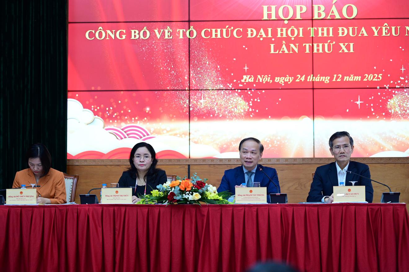 2.025 đại biểu chính thức dự Đại hội Thi đua yêu nước toàn quốc lần thứ XI - ảnh 1