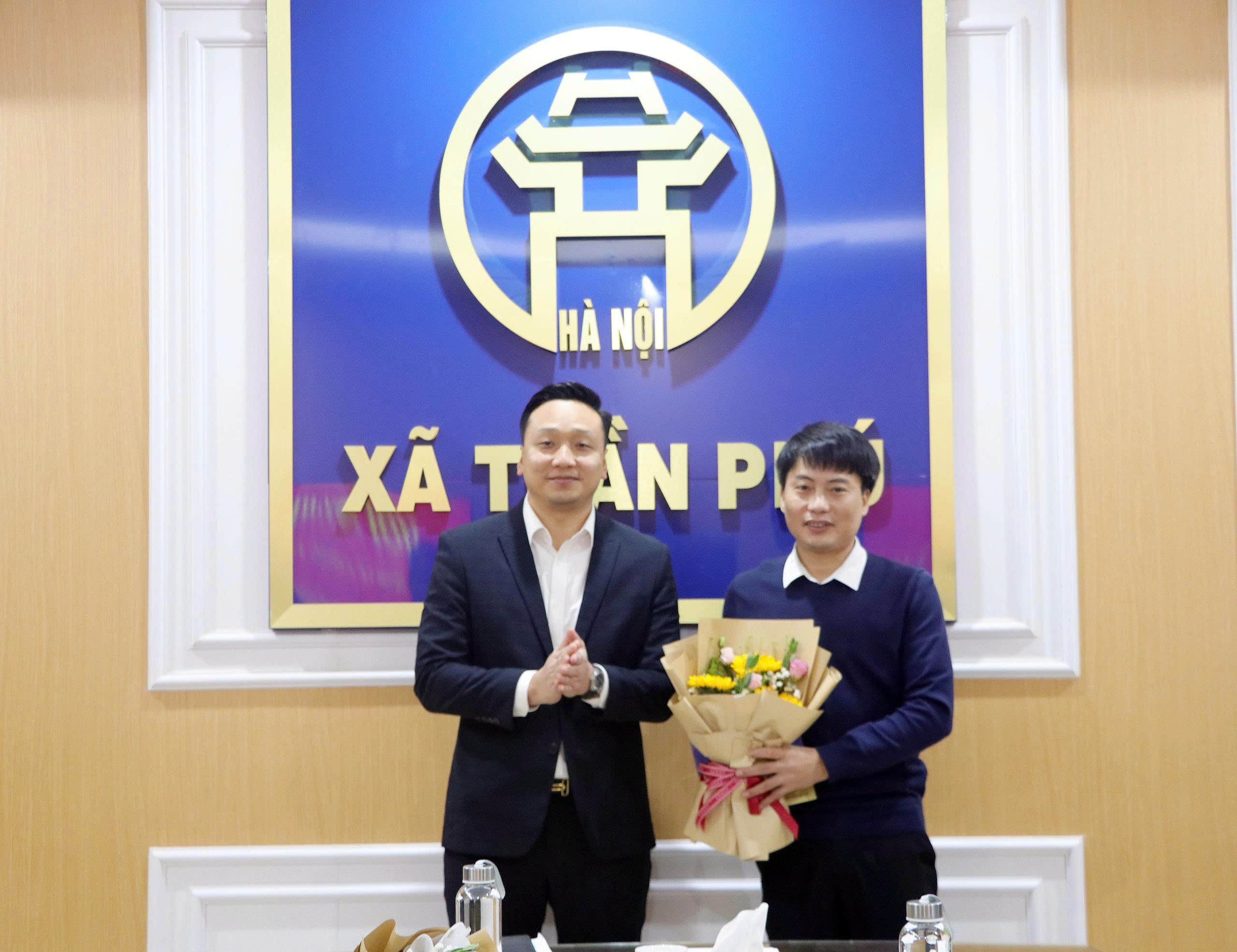 UBND xã Trần Phú tổ chức hội nghị công bố và trao quyết định bổ nhiệm cán bộ lãnh đạo, quản lý - ảnh 2