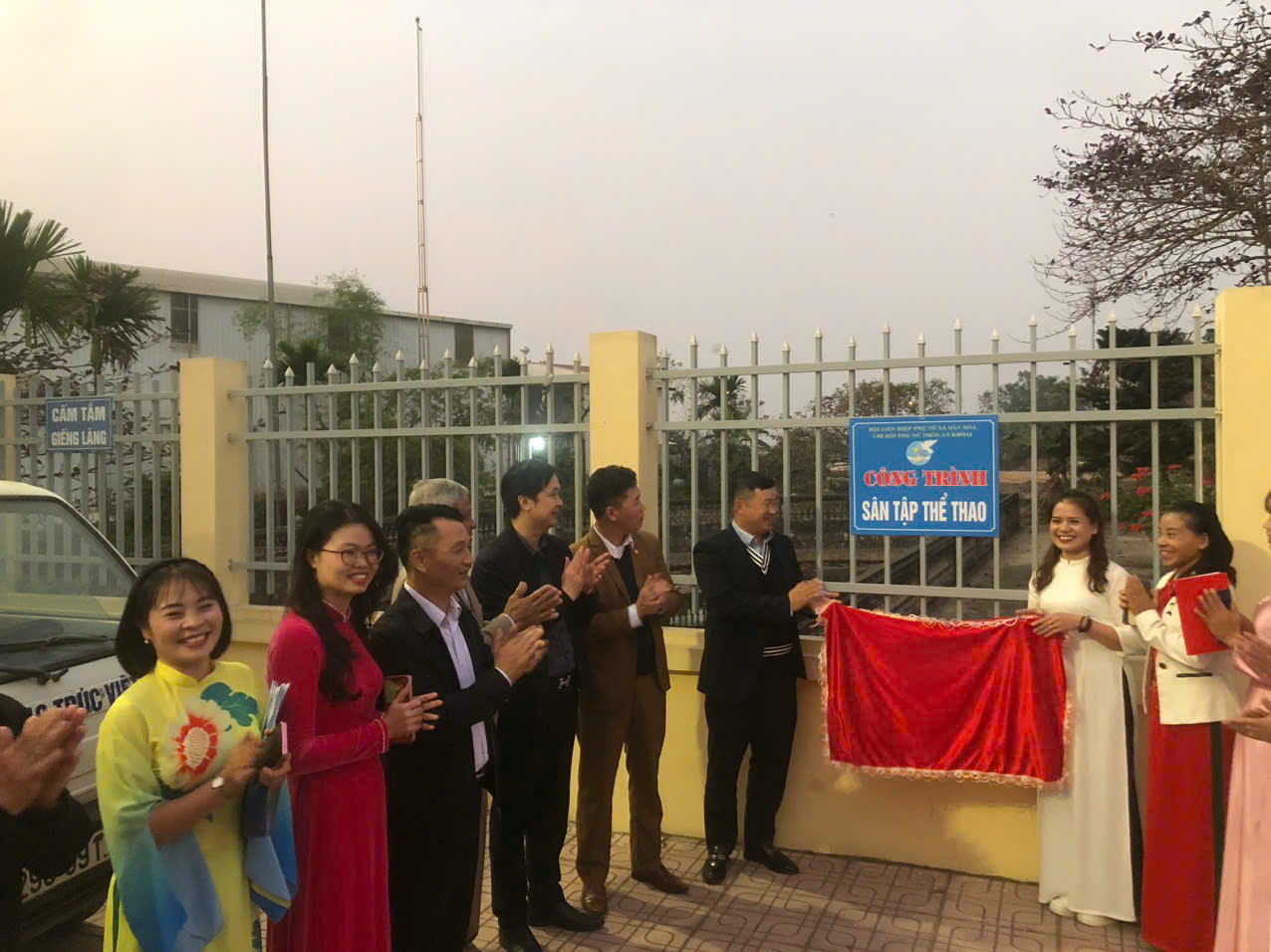 Hội LHPN xã Dân Hòa thành lập Câu lạc bộ Văn hóa – Văn nghệ – Thể dục Thể thao Chi hội Phụ nữ thôn An Khoái - ảnh 4