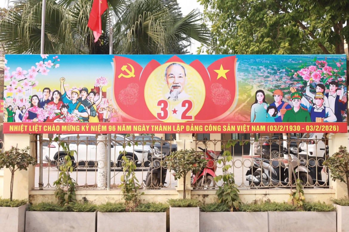 Xã đảo Minh Châu rực rỡ cờ hoa chào mừng Đại hội Đảng toàn quốc lần thứ XIV - ảnh 6