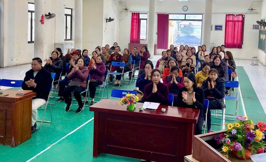 Hội LHPN phường Phú Lương từng bước nâng cao chất lượng sinh hoạt chi hội tại khu dân cư - ảnh 1