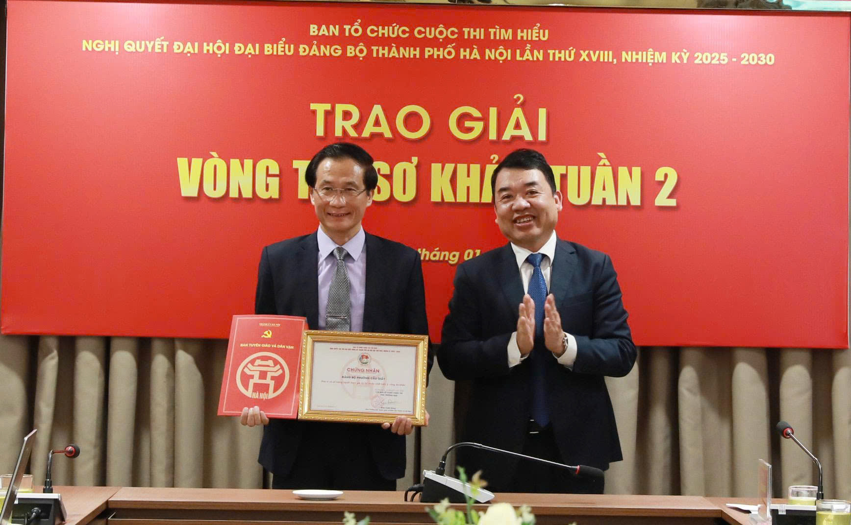 Đảng bộ phường Cầu Giấy có số lượng người tham gia dự thi nhiều nhất - ảnh 4