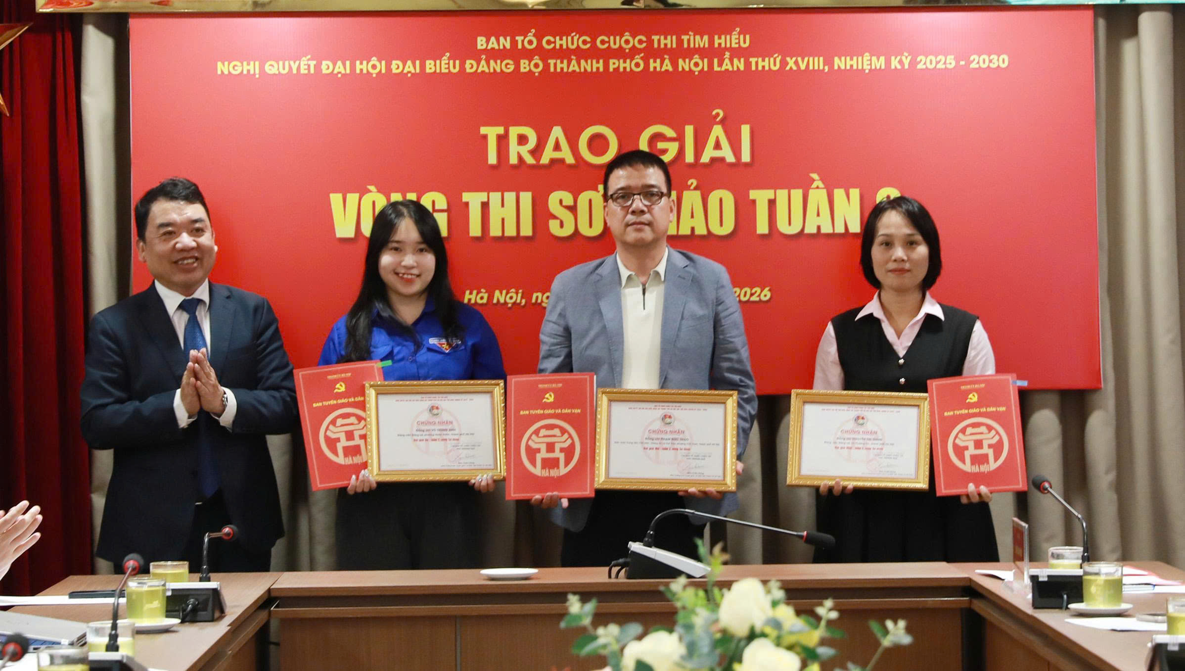 Đảng bộ phường Cầu Giấy có số lượng người tham gia dự thi nhiều nhất - ảnh 3