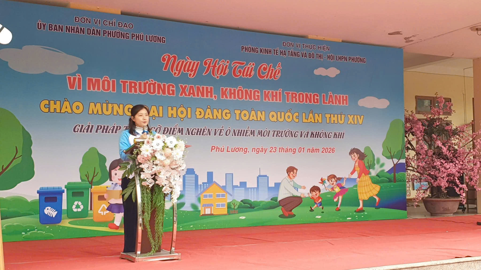 Phường Phú Lương tổ chức “Ngày hội tái chế - Vì môi trường xanh, không khí trong lành” - ảnh 7