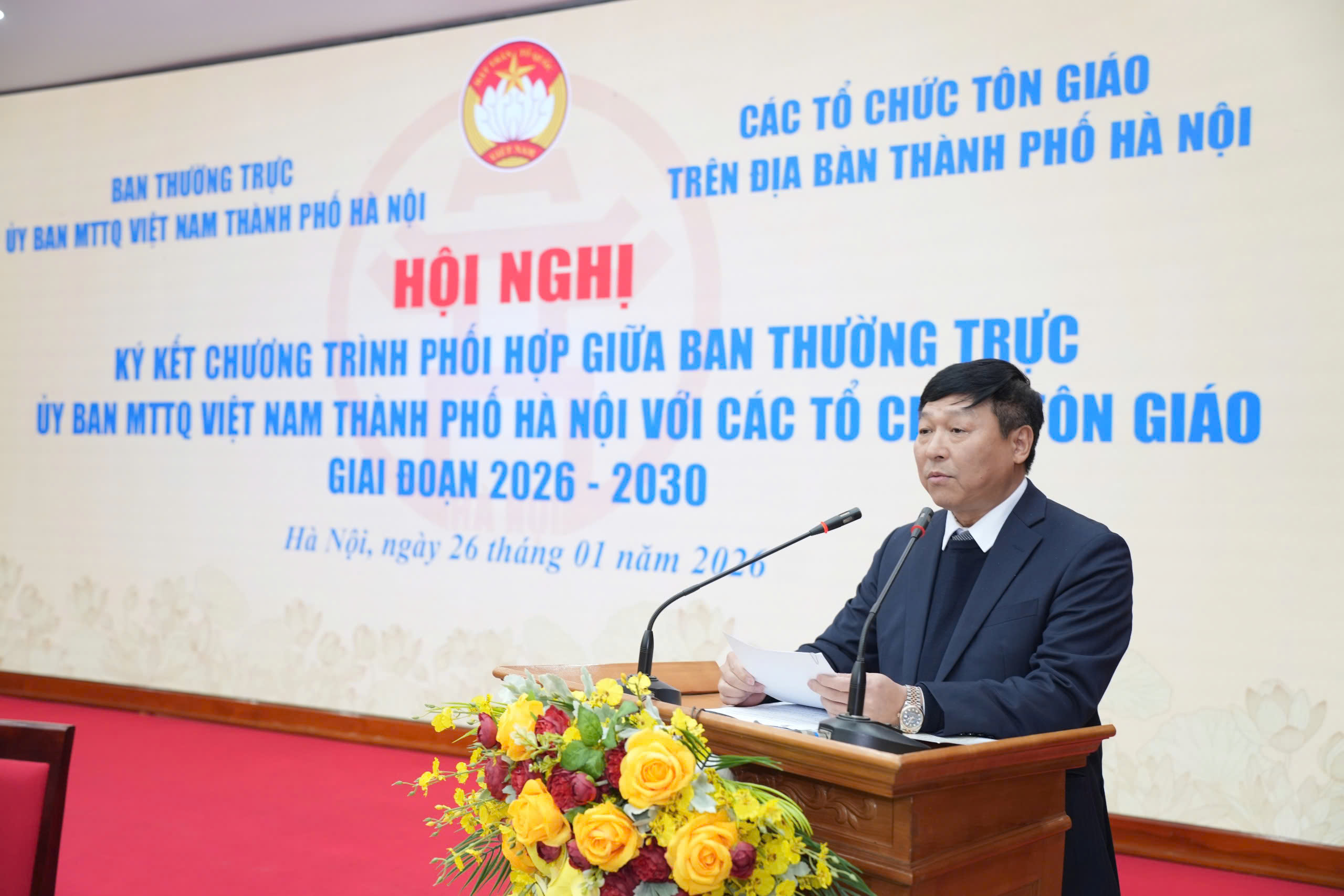 Ký kết chương trình phối hợp giai đoạn 2026-2030 - ảnh 1