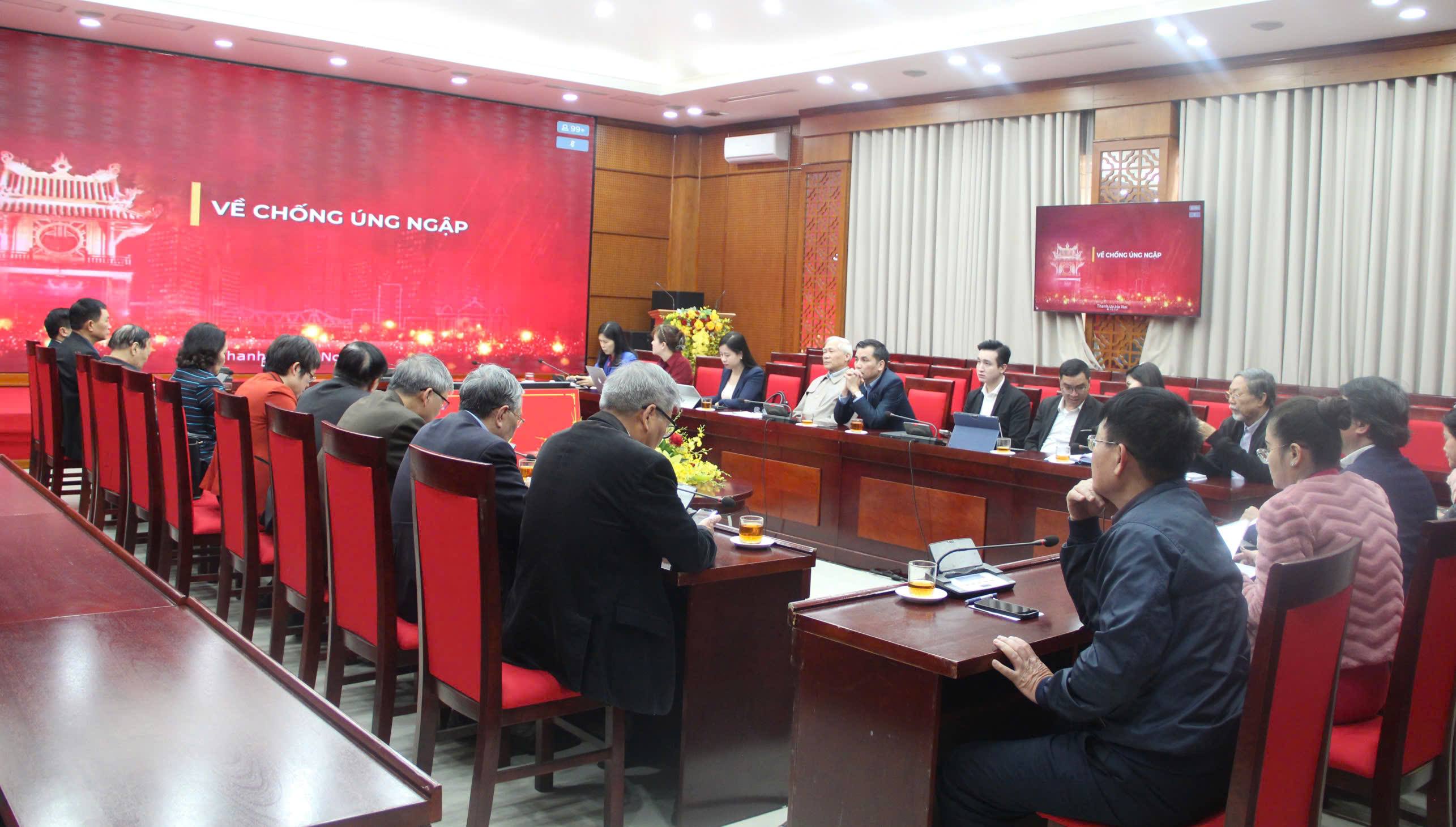 Hội nghị giao ban Thành ủy, HĐND, UBND, Ủy ban MTTQ Việt Nam TP Hà Nội với cơ sở tháng 1/2026 - ảnh 3