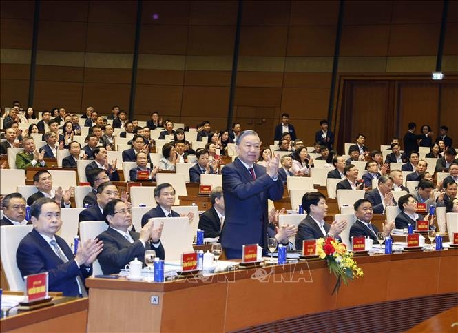 Hơn 1,93 triệu cán bộ, đảng viên tham dự Hội nghị quán triệt, triển khai thực hiện Nghị quyết Đại hội XIV của Đảng - ảnh 1