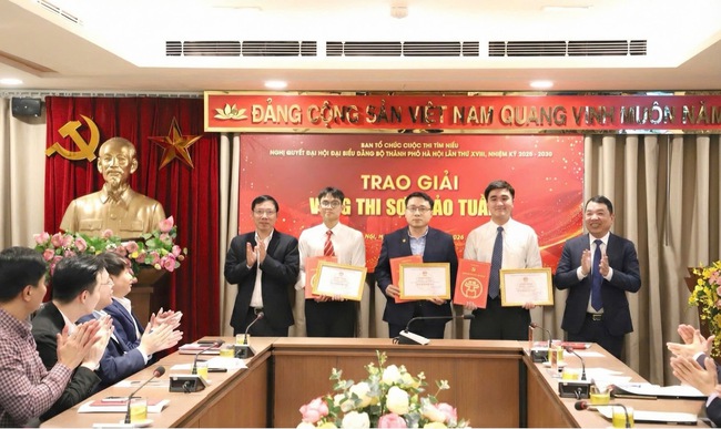 Nhiều kết quả tích cực của Cuộc thi tìm hiểu Nghị quyết Đại hội Đảng bộ Thành phố lần thứ XVIII - ảnh 1