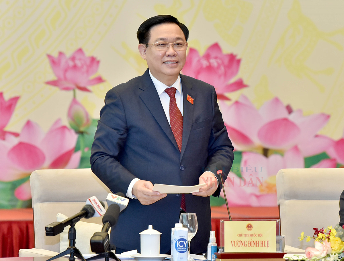 Chủ tịch Quốc hội Vương Đình Huệ: