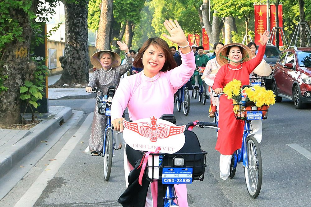 Áo dài kết nối Du lịch và Di sản Hà Nội - ảnh 4