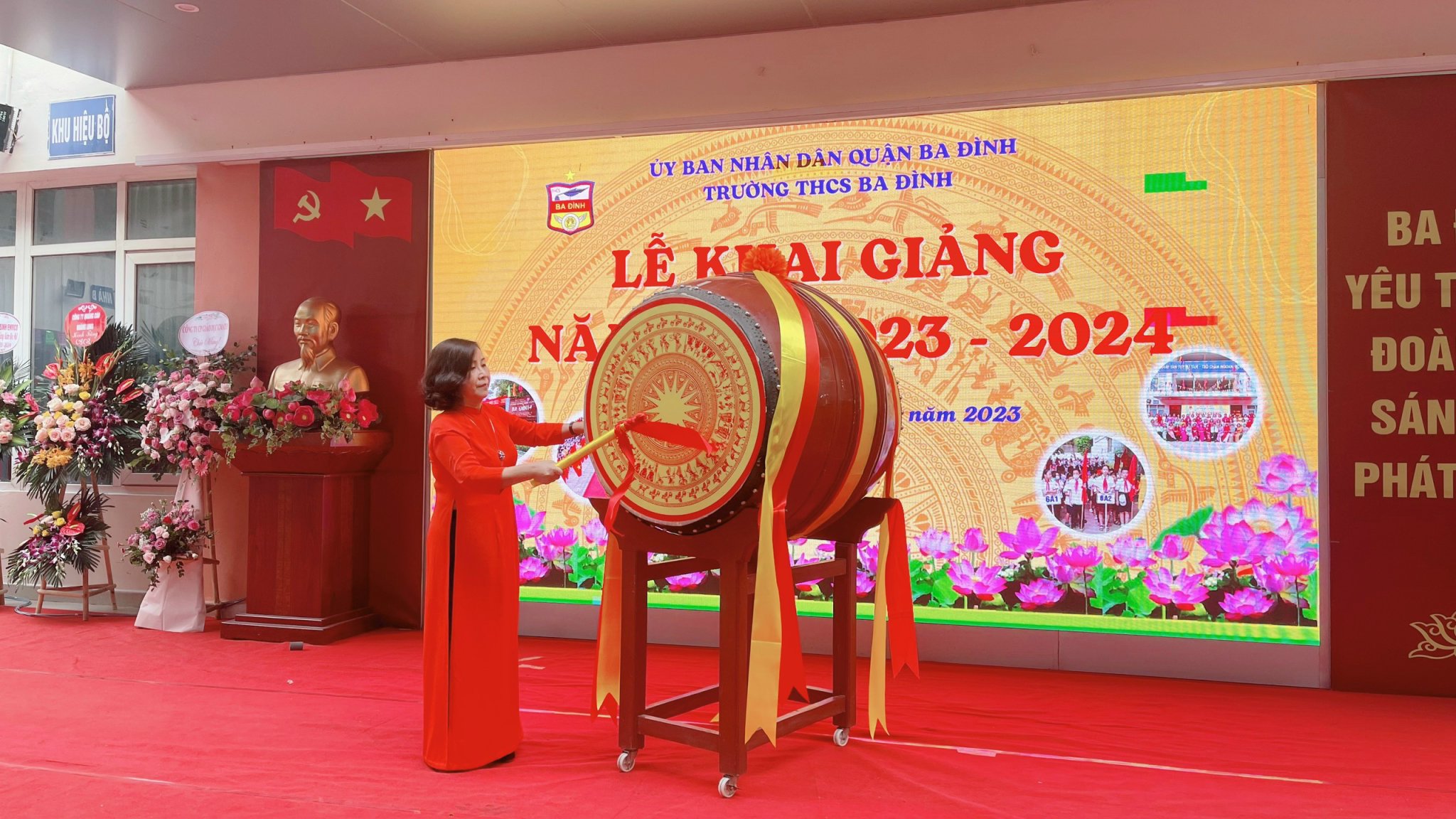 Hơn 53.000 học sinh quận Ba Đình hân hoan chào đón năm học mới - ảnh 8