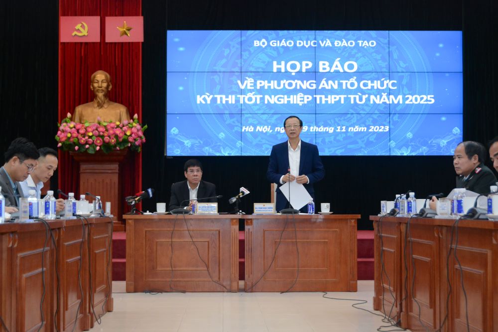 Bộ Giáo dục – Đào tạo: Chốt 4 môn thi tốt nghiệp THPT từ năm 2025 - ảnh 1