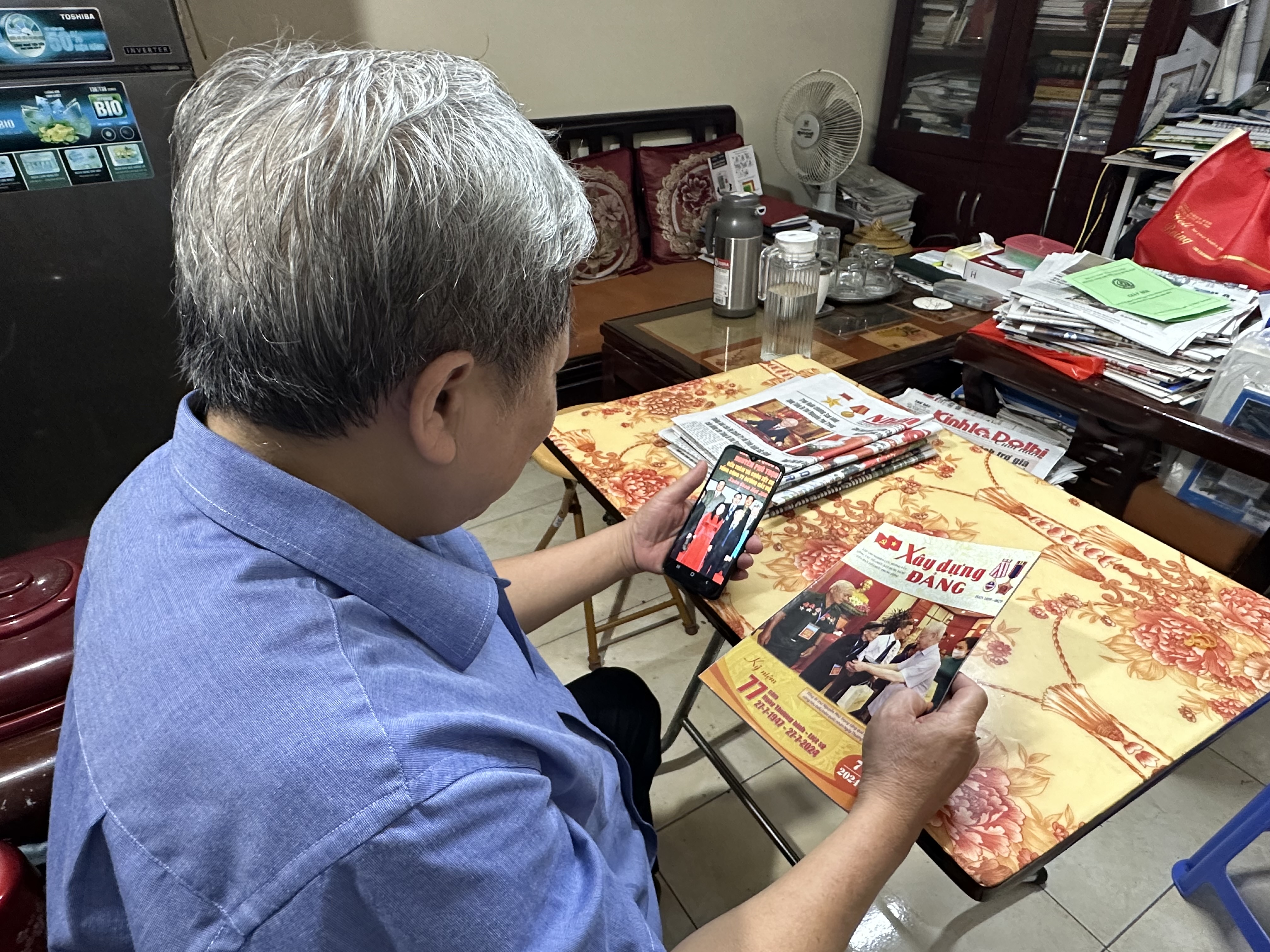 Tình cảm đặc biệt của những đảng viên Thủ đô với Tổng Bí thư Nguyễn Phú Trọng - ảnh 4