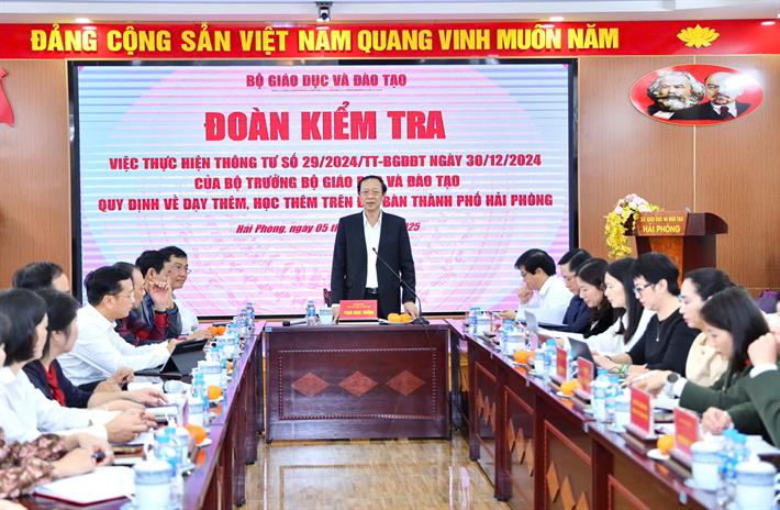 Quyết tâm, quyết liệt triển khai Thông tư 29 - ảnh 1