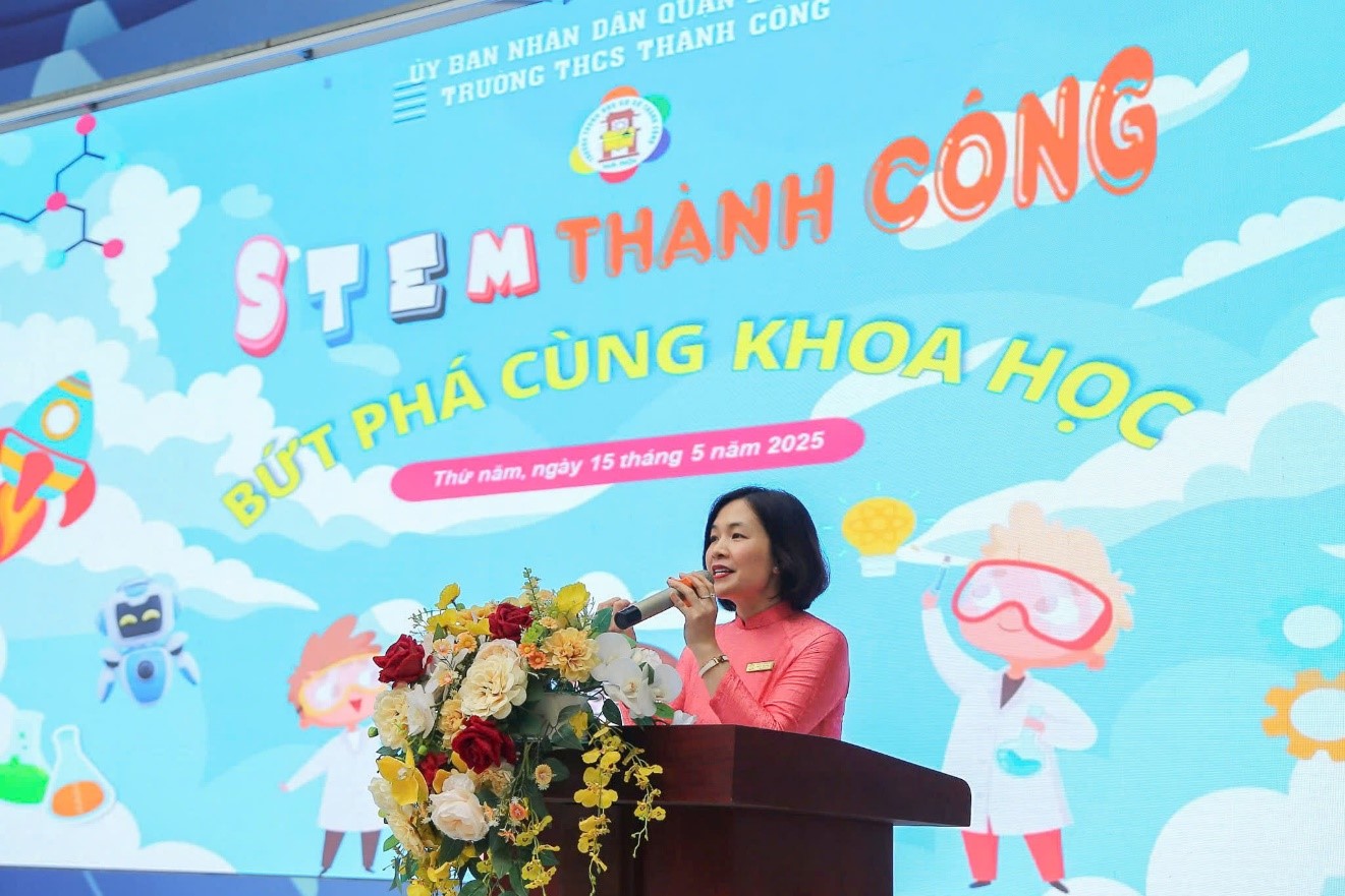 Chú Trọng phát triển giáo Dục STEM: Học sinh Ba Đình