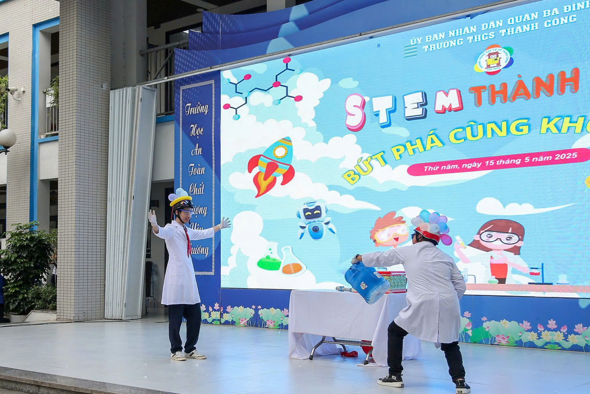 Chú Trọng phát triển giáo Dục STEM: Học sinh Ba Đình