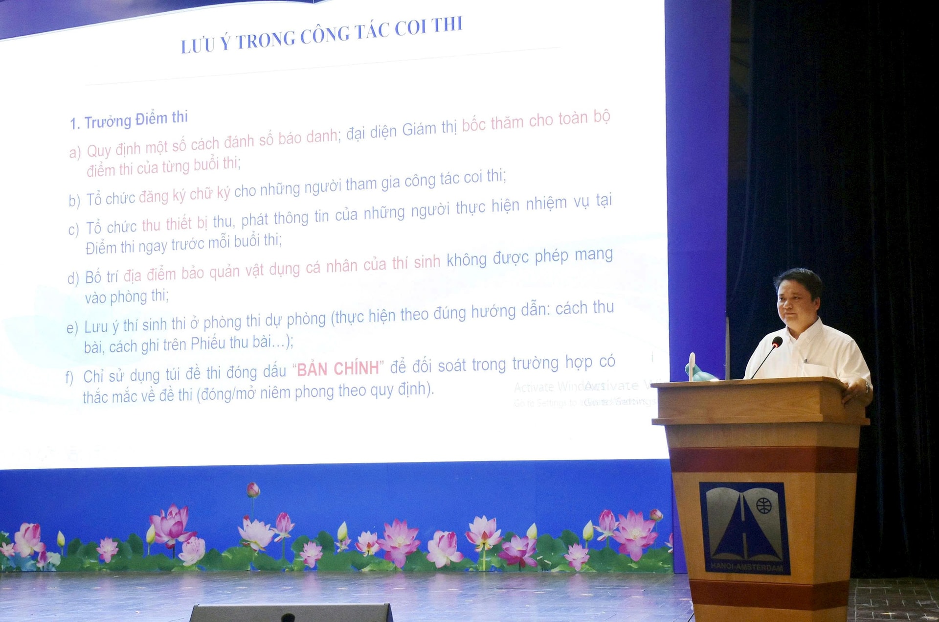 Hà Nội tập huấn coi thi vào lớp 10 THPT năm 2025 - ảnh 1