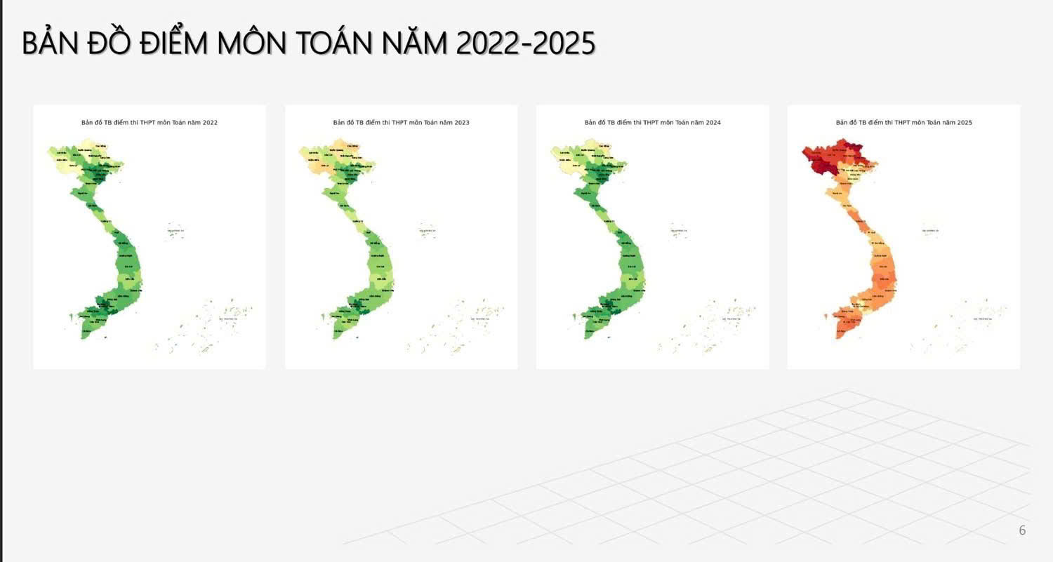 Phổ điểm môn Toán gây bất ngờ với 513 điểm 10 - ảnh 3