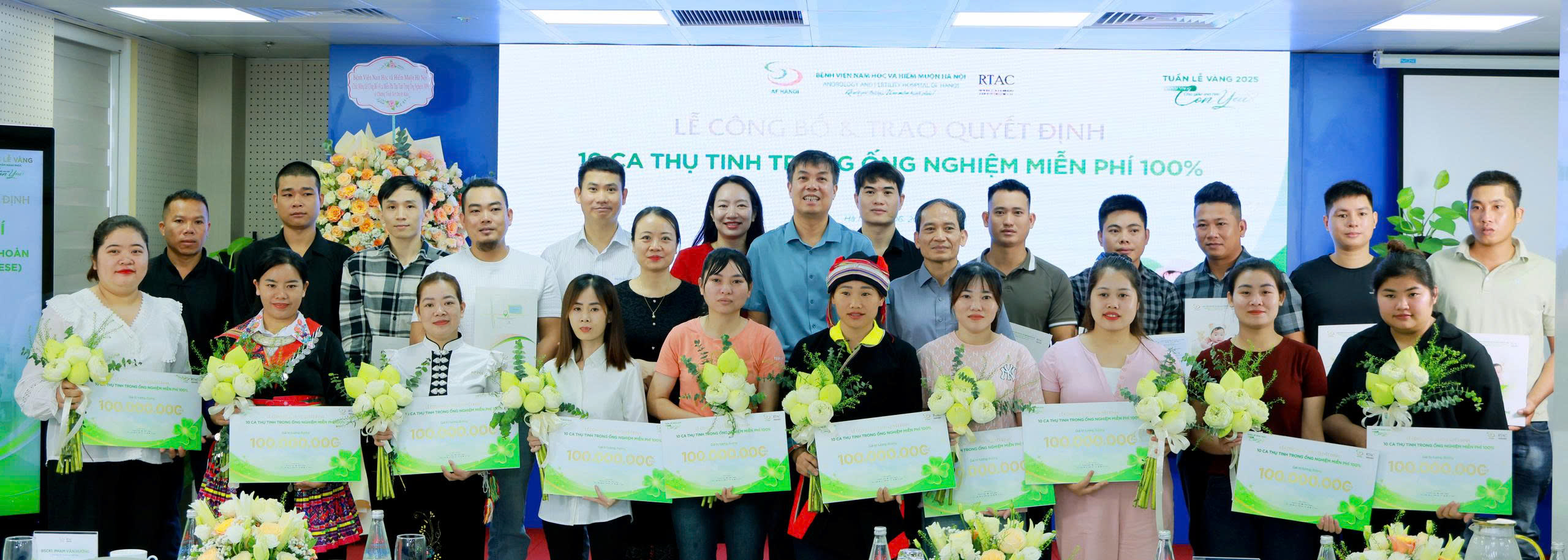 Trao cơ hội, gieo mầm hạnh phúc cho vợ chồng hiếm muộn - ảnh 1