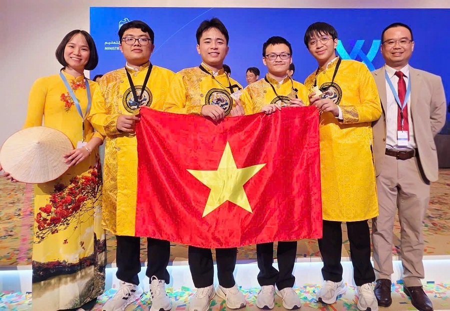 Học sinh Việt Nam giành 4 Huy chương Vàng tại Kì thi Olympic Hóa học Quốc tế (ICHO) lần thứ 57 - ảnh 1